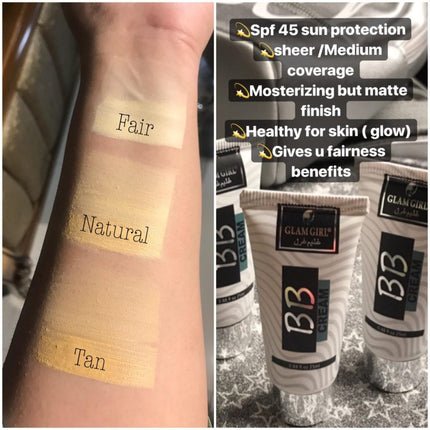 GlamGirlz BB Cream Spf45