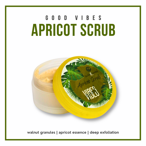 Good Vibes Apricot Scrub ( exfoliater)