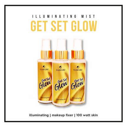 GlamGirl Get set glow Illuminating Mist