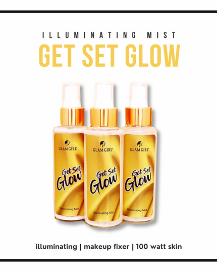 GlamGirl Get set glow Illuminating Mist