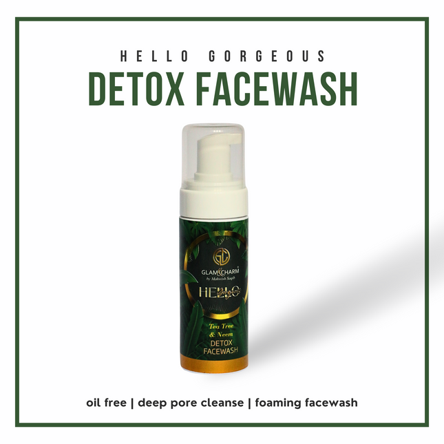 Glam&charm Hello gorgeous Detox face wash