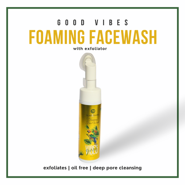 Glam&Charm Foaming Facewash With Exfoliator