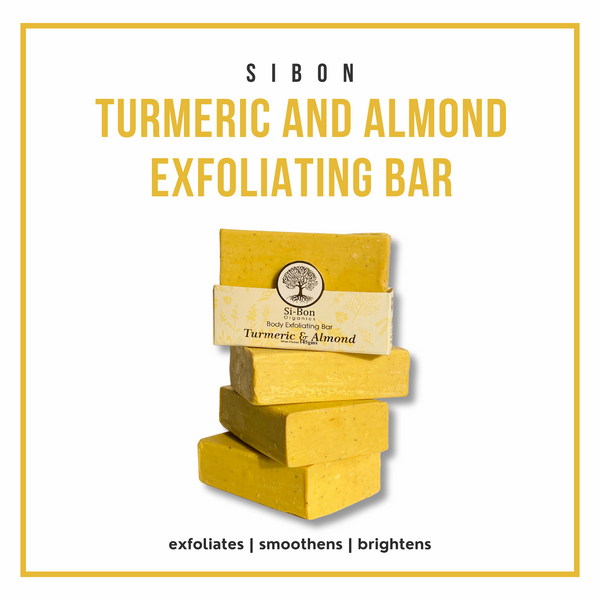 Sibon Turmeric & Almond exfoliating bar