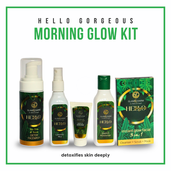 Glam&charm Hello gorgeous Morning Glow kit