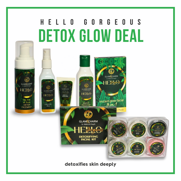 Glam&charm Hello gorgeous Detox Glow deal