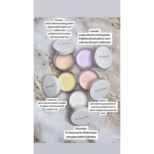 GlamGirl Loose Setting Powder