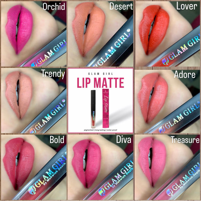 GlamGirl Lip Matte Set of 4