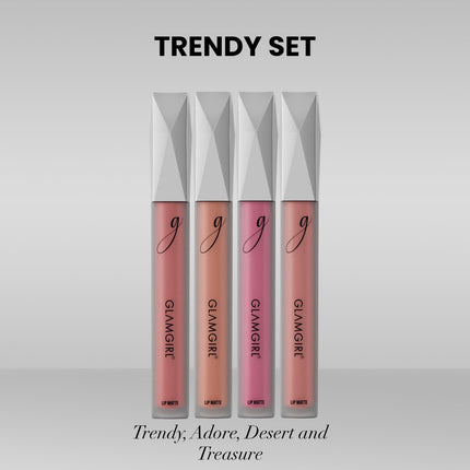 GlamGirl Lip Matte Set of 4
