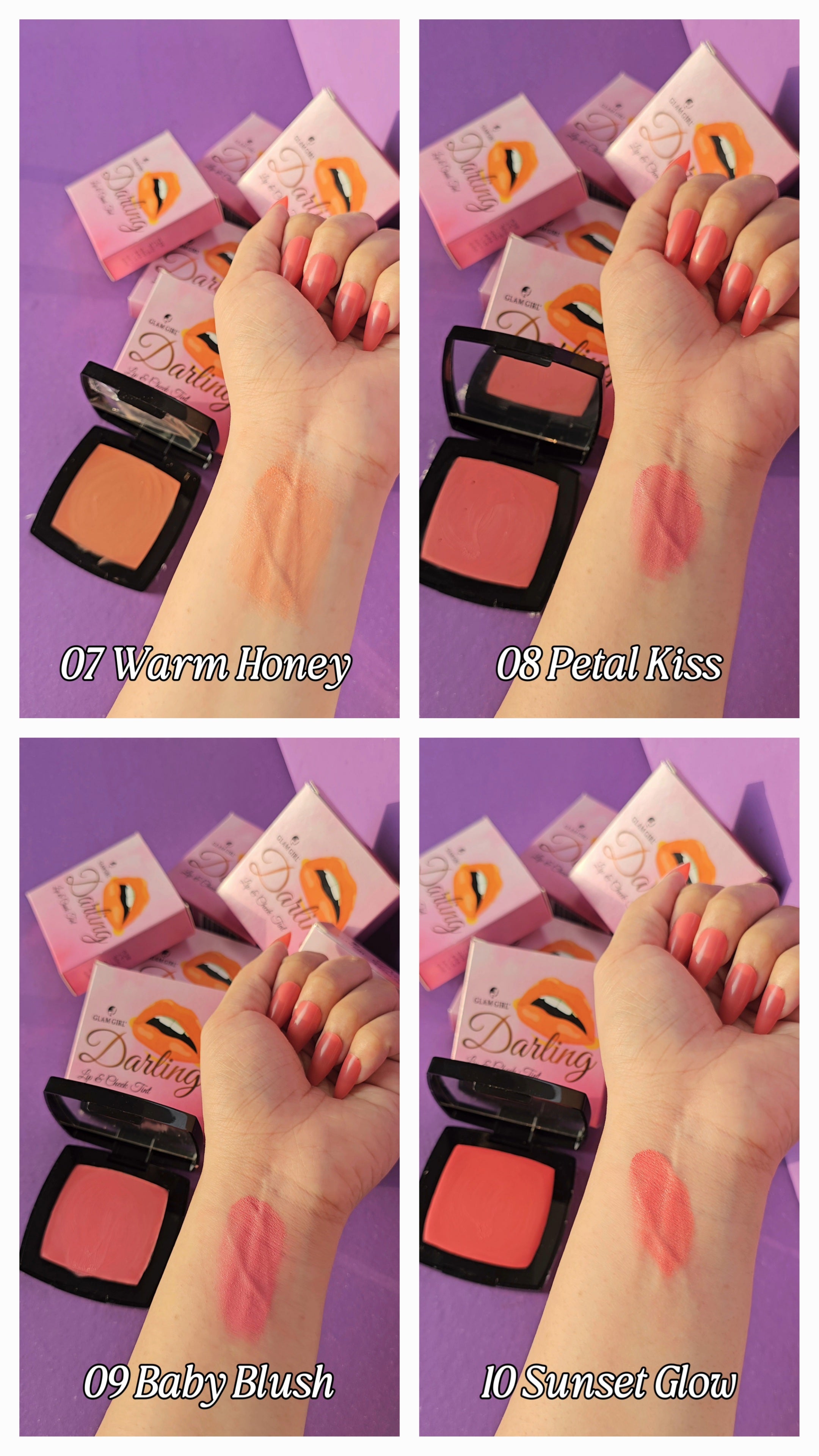 Darling lip and cheek tint