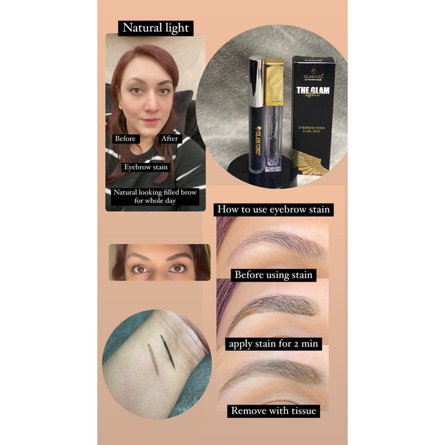 Glamgirls Eyebrow Stain and Gel Duo