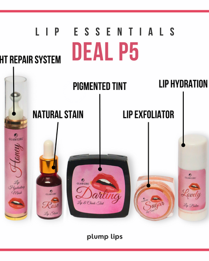 GlamGirl Luscious Lip Essential Deal P5