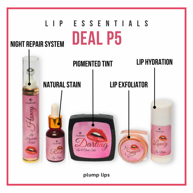 GlamGirl Luscious Lip Essential Deal P5