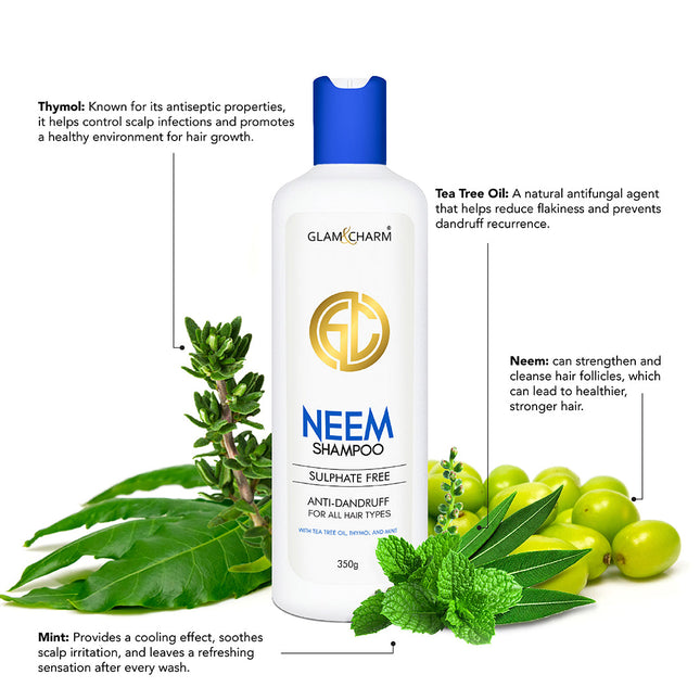Glam and Charm Neem Sulfate Free Shampoo