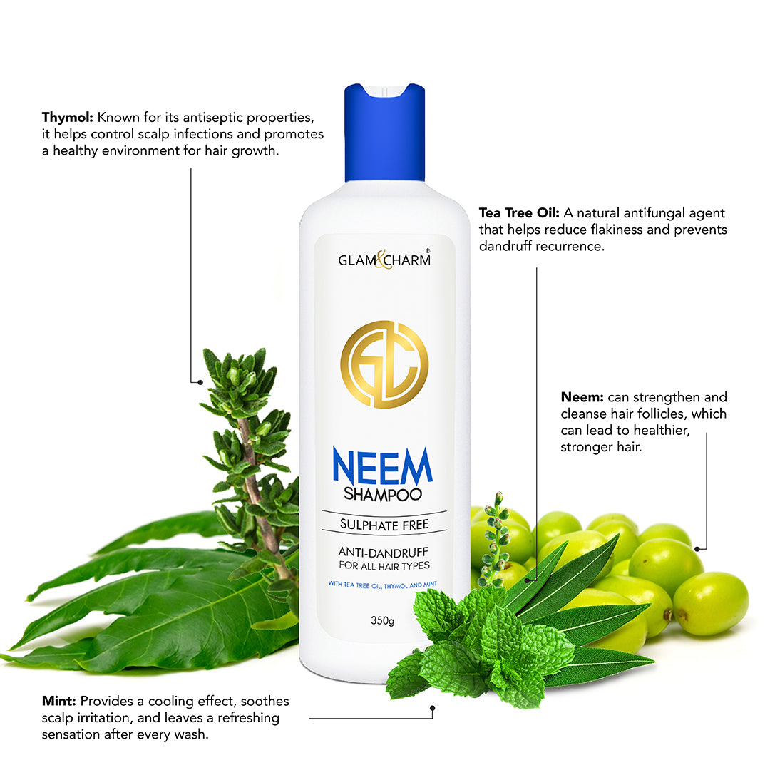 Glam and Charm Neem Sulfate Free Shampoo