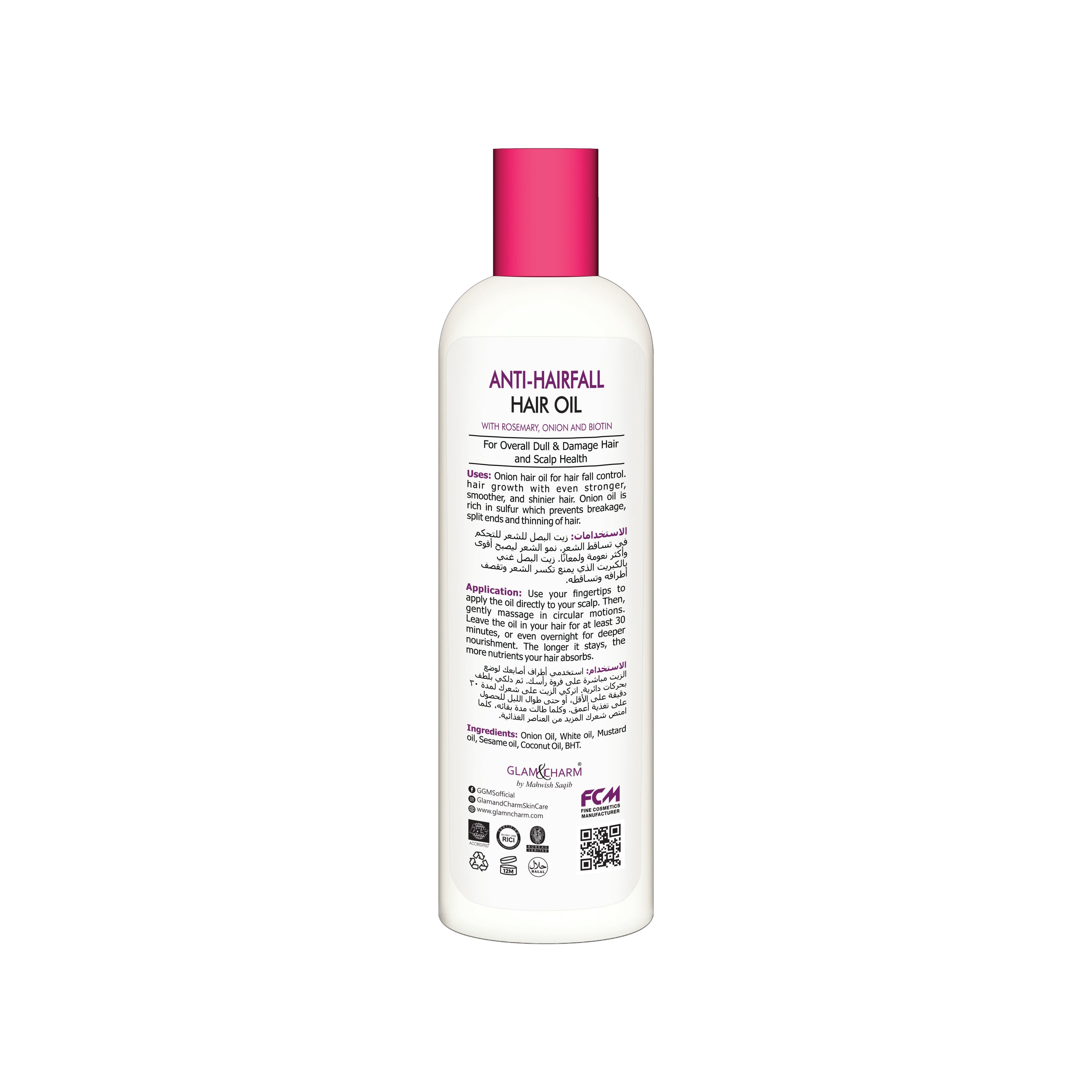 Glam and Charm Anti Hair fall Hair oil