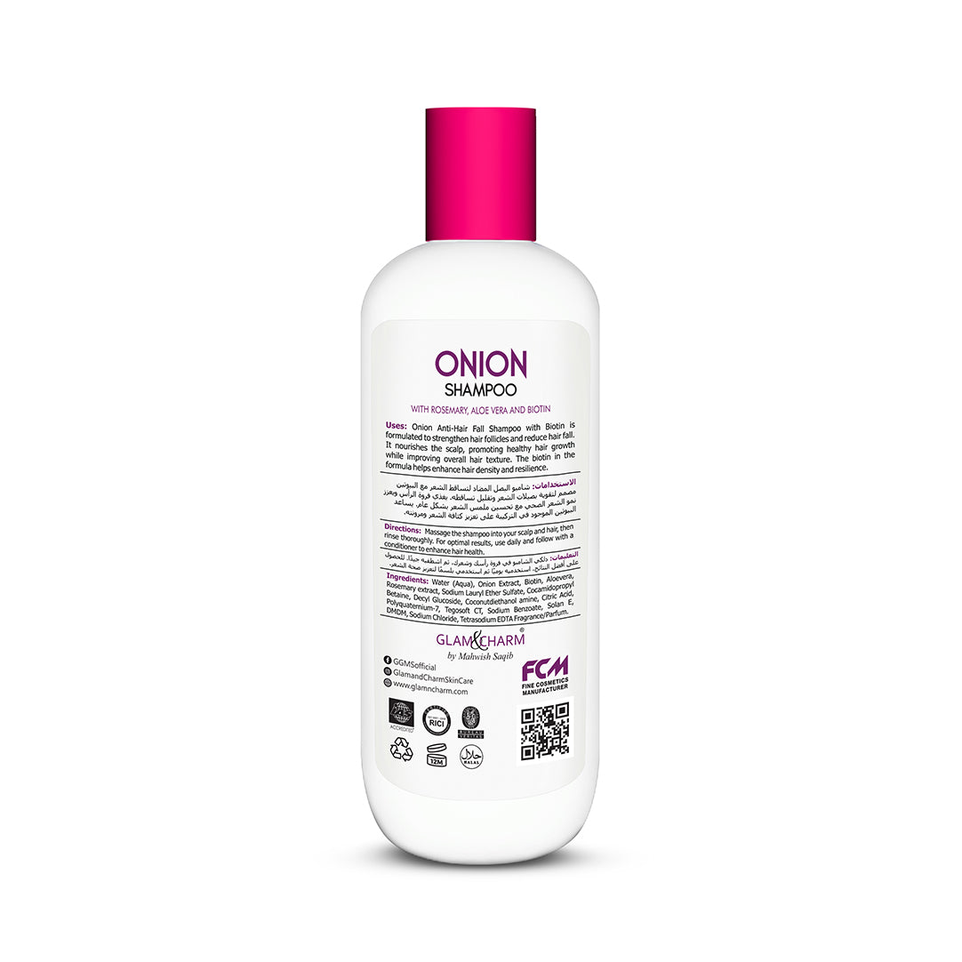 Glam and Charm Onion Shampoo