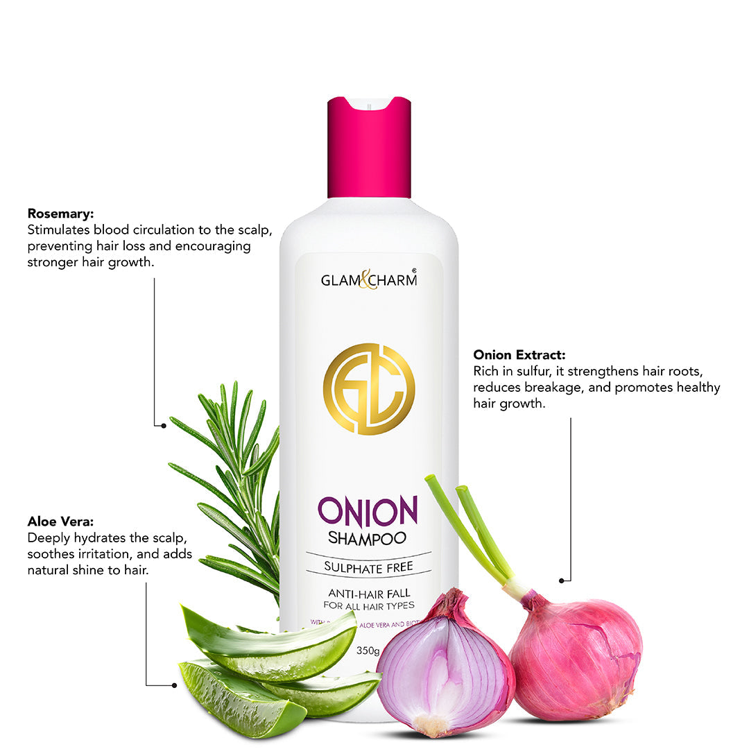Glam and Charm Onion Shampoo