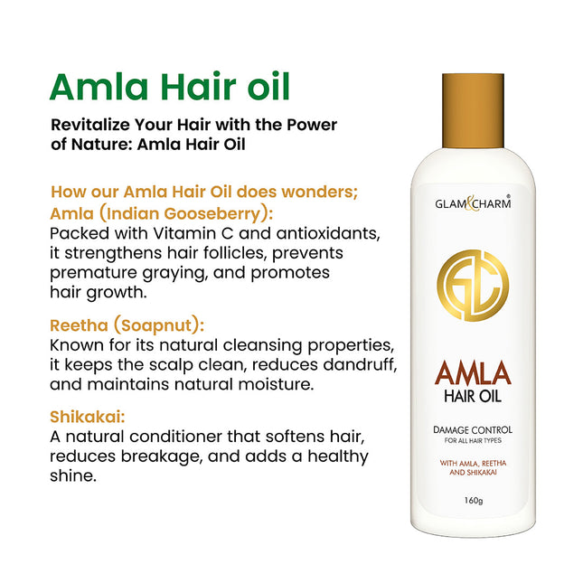 Glam and charm Amla Hair Oil
