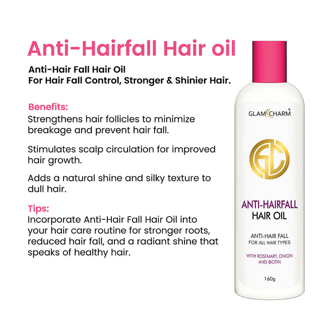 Glam and Charm Anti Hair fall Hair oil