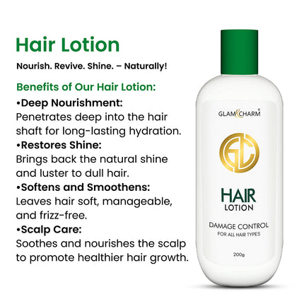 Glam and Charm Hair Lotion
