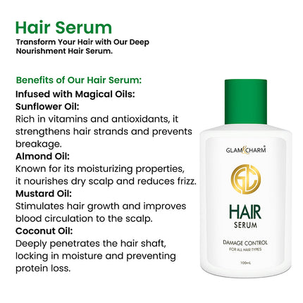 Glam and Charm Hair Serum
