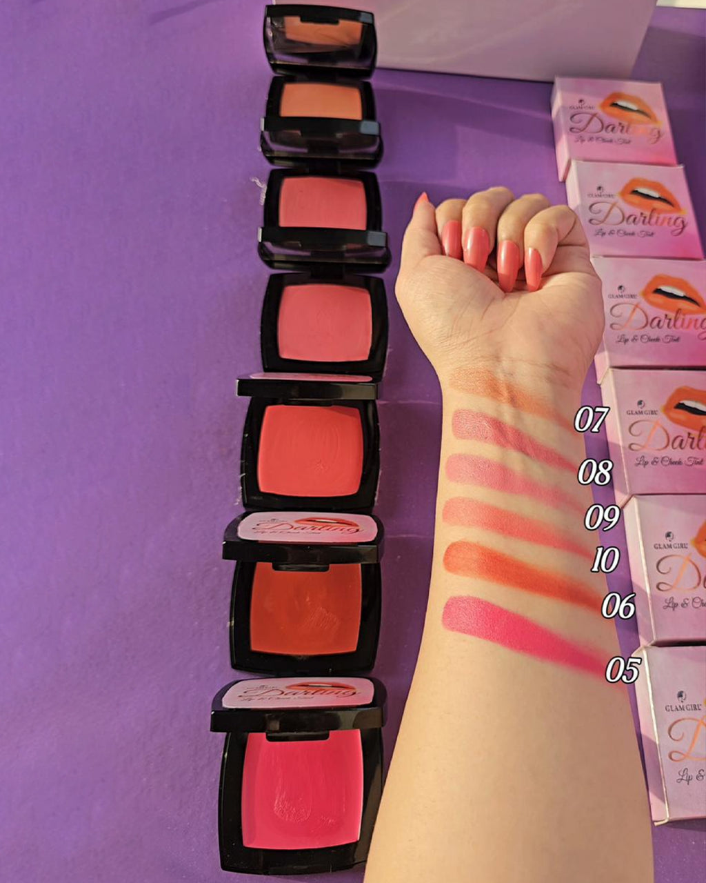 Darling lip and cheek tint