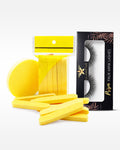 Prism Faux Mink Lashes & Pack of 06 Facial Sponges Bundle