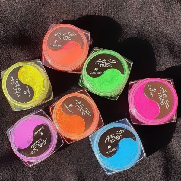 GlamGirl Artistar Neon Candy pigments